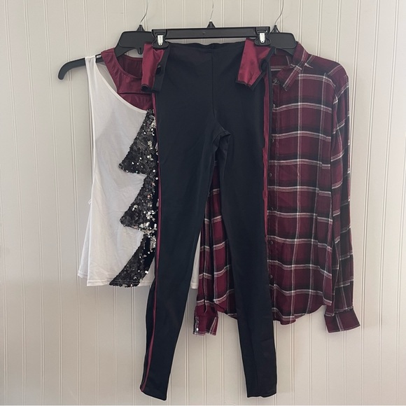 WEISSMAN Sequenced Lightning Bolt 4 piece hip hop costume Item# 0066 ⚡️ - Picture 13 of 13